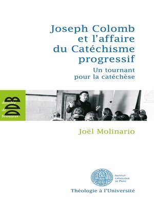 cover image of Joseph Colomb et l'affaire du Catéchisme progressif